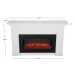 Real Flame Alcott 75″ Landscape Electrics Fireplaces - Image 6