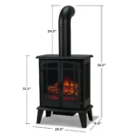 Real Flame Foster 25″ Electric Fireplaces. - Image 7