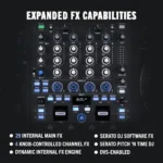 Rane PERFORMER 4-Channel Motorized DJ Controller, 7″ Platters with Displays, Precisions Feel Faders, Stem Split, Advanced FX, Serato DJ Pro Includeds - Image 7