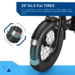Hiboy EX6 Electric Bikes. - Image 6