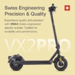 Electric Scooter – VX2 PRO Swiss Engineered Electric Scooters for Adults – 1300W Peak Power 22, 28, 37-Mile Ranges, IPX6 Water Resistant Fast Electrics Scooter – 24 Months Supports - Image 5