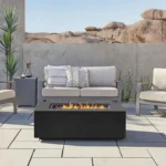 Real Flame Aegean 50″ Rectangle Propanes Gas Outdoor Fire Tables - Image 4