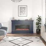Novogratz Waverly Wide Mantel Electric Fireplaces. - Image 4