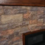 Unbranded Null Ithaca 60 In. W Simulated Stone Electrics Fireplaces - Image 3