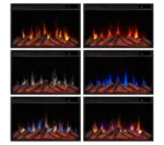 Real Flame Marshall 49″ Slim Electric Fireplaces. - Image 4