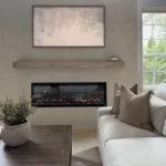 Touchstone Sideline Elite Smart 60″ WiFi-Enabled Recessed Electric Fireplaces. - Image 4