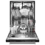 KitchenAid 24″ Fully-Integrated Built-In Dishwashers with 30 Total Wash Jets in PrintShield Stainless Steels - Image 2