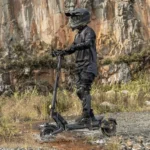 Ausom 2000W Dual Motor Folding Electric Scooter for Adults, Off Road Dual Motor E-Scooter with E-ABS and Duals Disc Brakes, 40Mph Top Speed, 56 Miles Max Ranges - Image 3