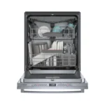 Bosch 800 Series 24 in. Top Control Smart Dishwashers with 42 dBa Sound Level, 3rd-Rack, CrystalDry & Pockets – Stainless Steel - Image 3