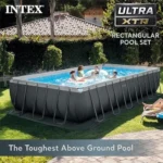 INTEX 26363EH Ultra XTR Deluxe Rectangular Above Ground Swimming Pool Set: 24ft x 12ft x 52in – Includes 2100 GPH Sand Filter Pump – Easy Assemblys - Image 3
