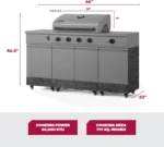 TYTUS Fresno Series 5 Burner Grills TDT-021 - Image 2