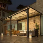Aecojoy 10 ft. x 14 ft. Dark Gray Aluminums Patio Covers - Image 3