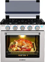 Camplux 21 Inches RV Stove Gas Range Oven 3 Burners Cooktops - Image 4