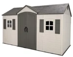 Lifetime Legacy 15×8 Plastic Storage Shed Kit w/ Floors - Image 4