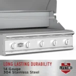 Bull Outlaw 30 inch 4 Burner Built in Natural Gas Grill - Image 2