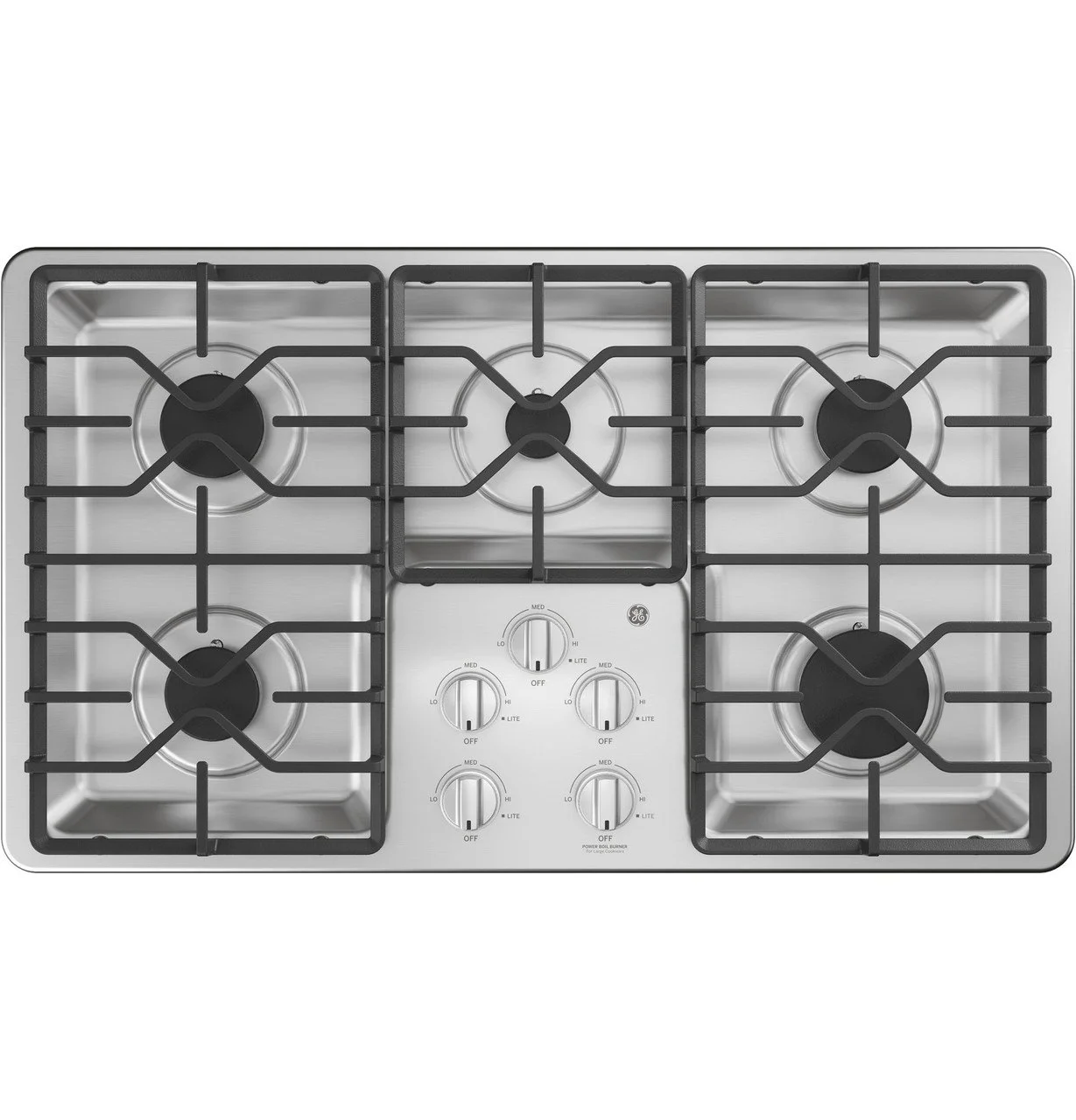 ee11-2.webp GE 36″ Built-In Gas Cooktops JGP3036SLSS - Image 1
