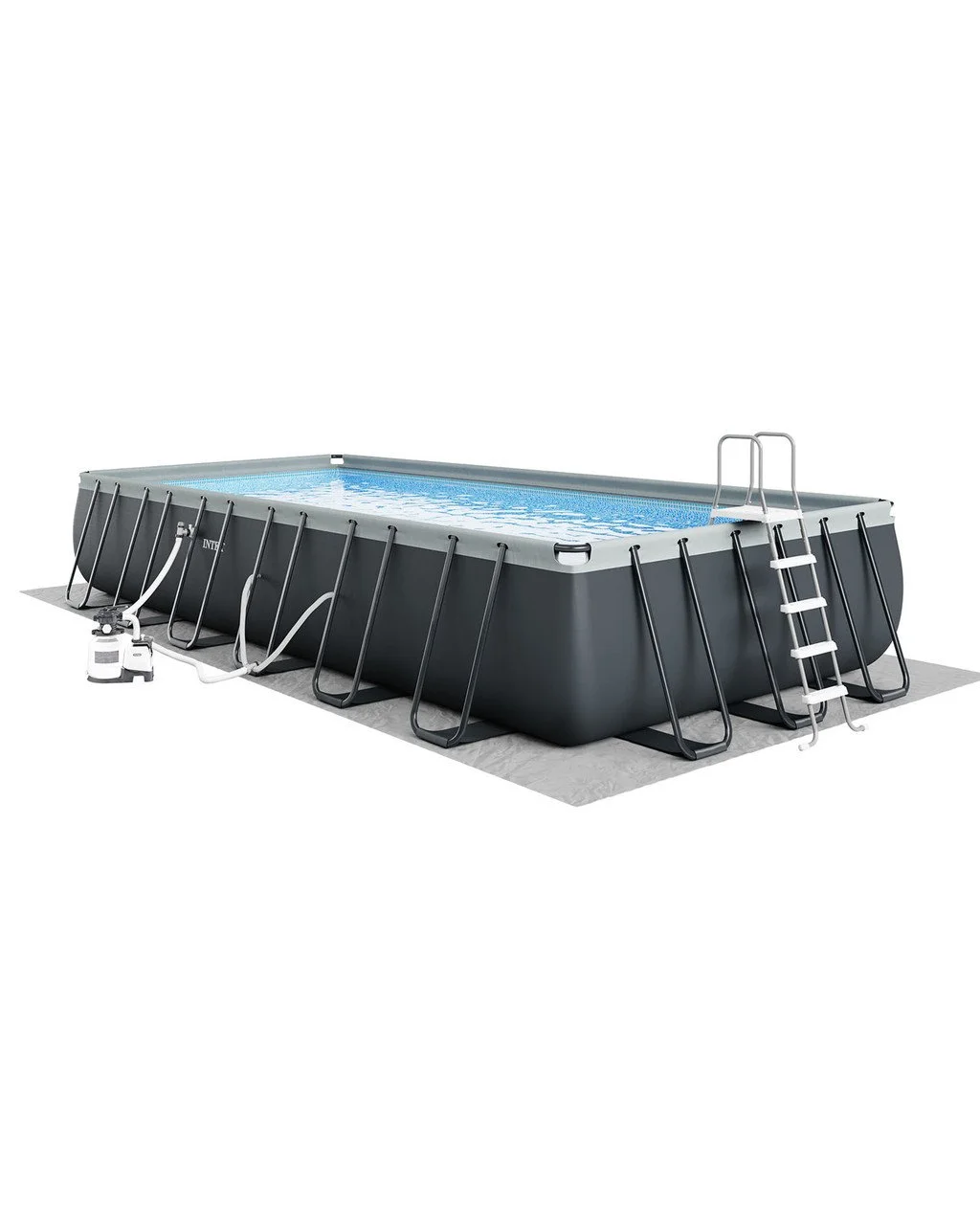 f1-12-1.webp Intex Ultra Frame Rectangular Above Ground Swimming Pool Sets - Image 1