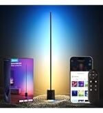 Govee Floor Lamp 2, RGBIC, Warm Cool White LED, Compatible with SmartThings, Matter, Alexa, 1725lm, Music Sync, Scene Modes, Smart Floor Lamp for Living Room, Bedroom, Black - Image 4