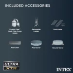 Intex Ultra XTR 14 ft. Round 42 in. Deep Soft Sided Above Ground Swimming Pools - Image 2