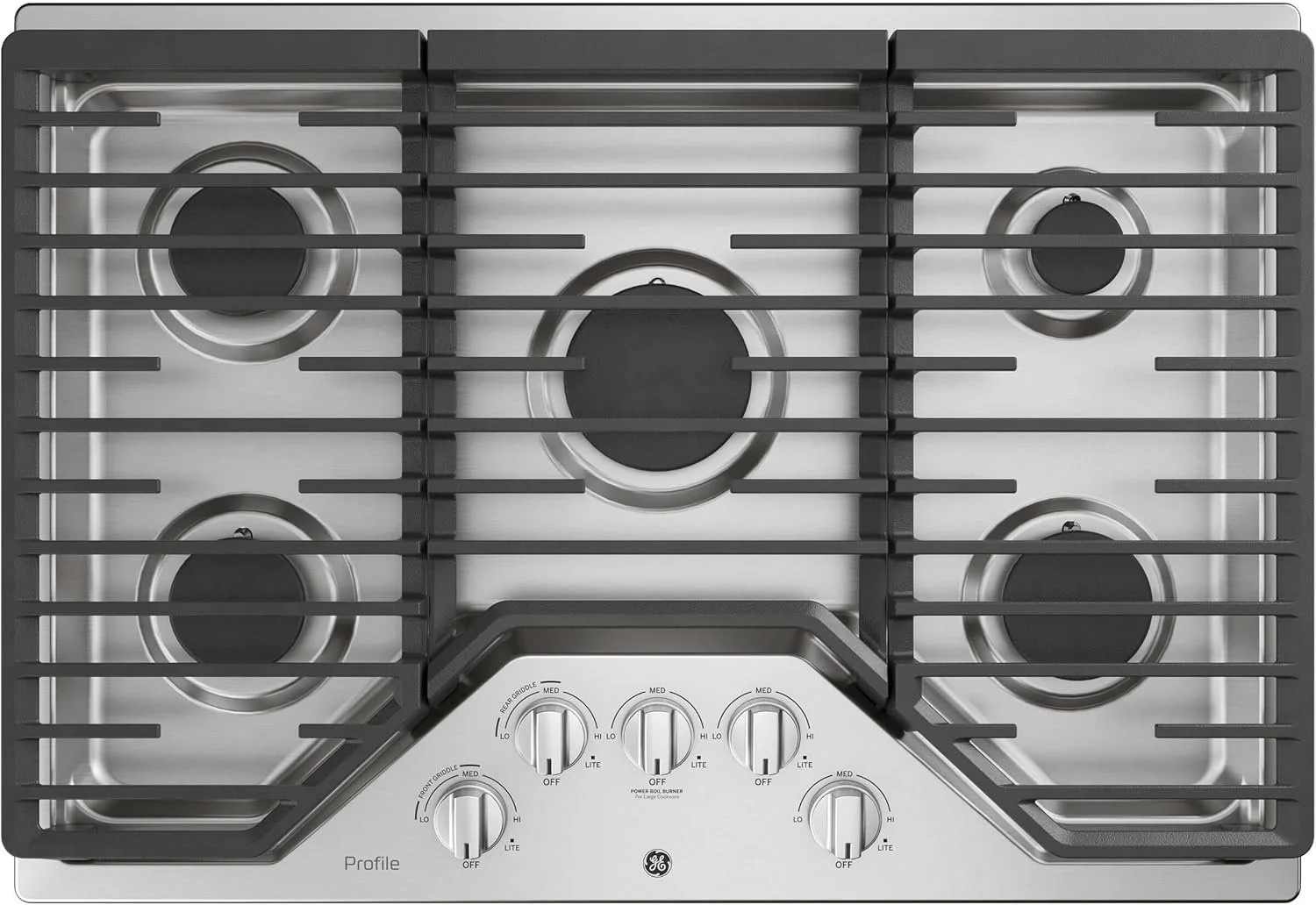 GE Profile PGP7030SLSS 30″ Built-in Gas Cooktops