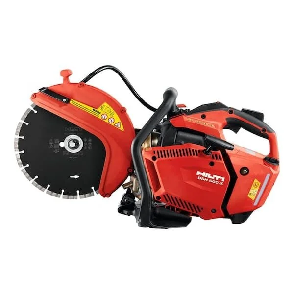 Hilti DSH 600-X 12 in. Hand-Held Concrete Gas Saw with SP Diamond Blades