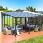 Aecojoy Aluminum Pergola with Canopys