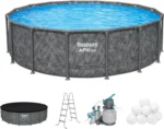 Bestway APX 365 16ft x 48 inches Round Above Ground Pool Sets