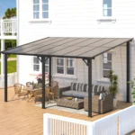 Aecojoy Aluminum Pergola with Canopys - Image 2