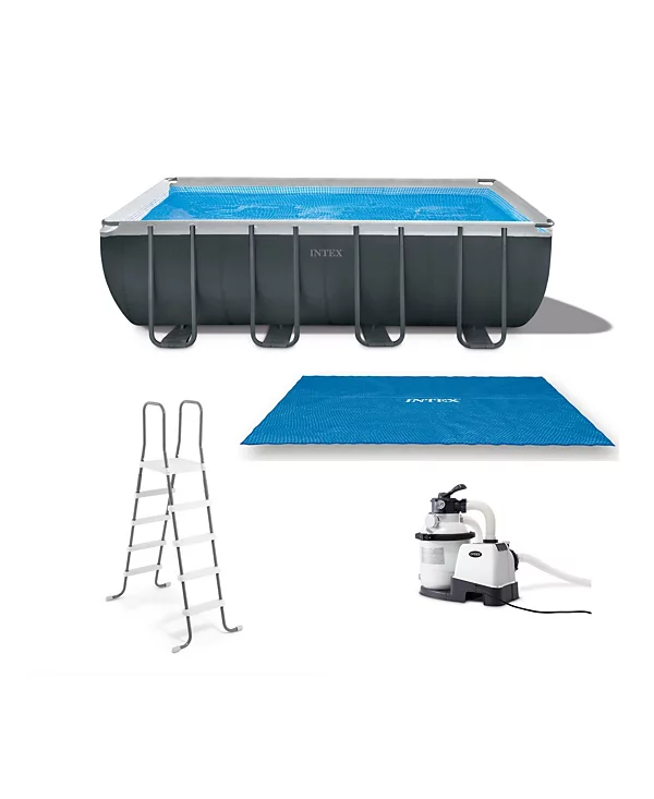Intex Ultra XTR Above Ground Pool and Solar Covers