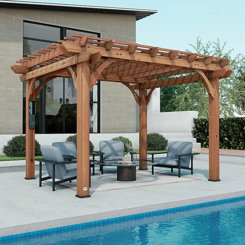 i1-5-1.webp Backyard Discovery 10′ x 12′ Cedar Pergolas - Image 1