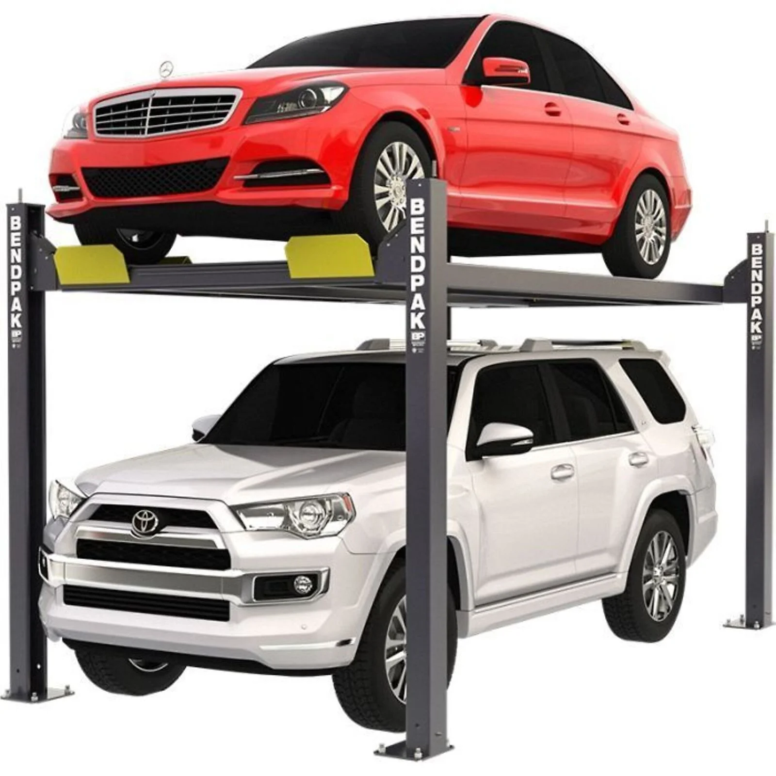 k1-19-1.webp BendPak 4-Post Compact Cars Lift, 7000-Lb. Capacity, - Image 1