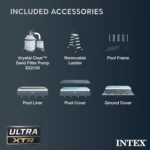 Intex Ultra XTR Rectangular Swimming Pool Set with Pumps - Image 2