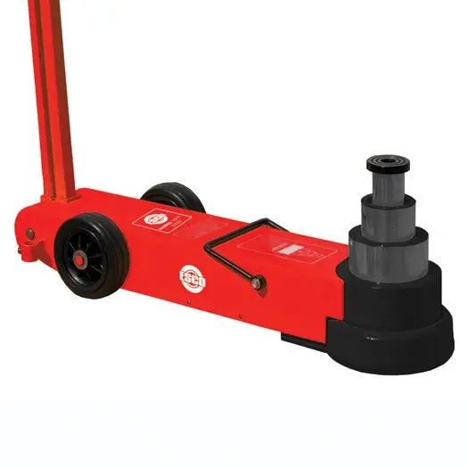 Esco Equipment ESC10771 – Jackit 50 Ton 3 Stage Air-Hydraulic Jacks – Yellow - Image 1