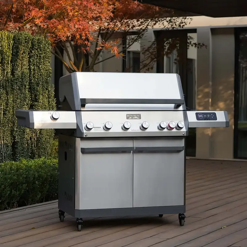 o1-5.webp Monument Grills Eminence 605 Advanced Stainless Natural/Propane Gas Grills Eminence 605 - Image 1