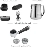De’Longhi La Specialista Arte Evo Espresso Machine – Compact Cold Brew Coffee Maker with Grinder, Milk Steam Wand/Frother & Tamping Tools – Home Barista Kit for Lattes, Cappuccinos, Iced Coffees - Image 3