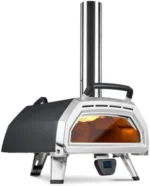 Ooni Karu 16 Multi-Fuel Outdoor Pizza Oven – Wood and Gas Fired Oven – Outdoor Cooking Pizza Oven – Fire and Stonebaked Pizza Ovens for Authentic Homemade Pizzas – Dual Fuel Pizza Makers