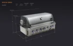 Mont Alpi 805 Built-In Gas Grills - Image 3