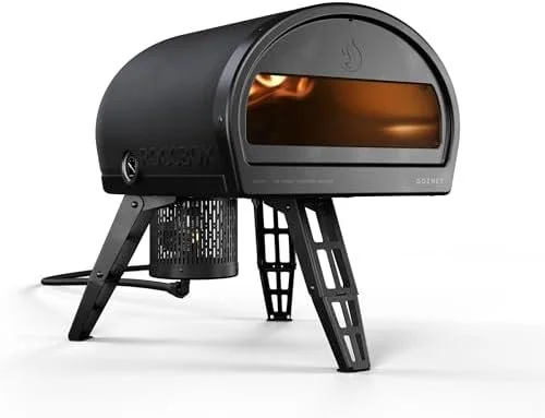 Gozney Roccbox Outdoor Pizza Ovens, Black, Portable, Gas & Wood Fired, Restaurant-Grades