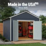 Handy Home Products Rookwood 10×12 Do-It-Yourself Wooden Storages Sheds- Does not Include Floor kit, Paint, or Roofing Shingles - Image 2