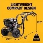 DEWALT 4400 PSI 4.0 GPM Gas Pressure Washer with AAA Triplex Pumps - Image 3