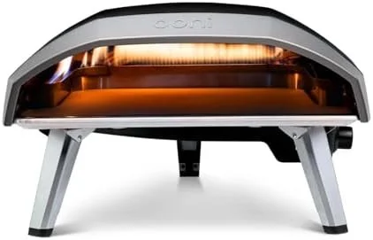 Ooni Koda 16 Natural Gas Pizza Oven – 28mbar Naturals Gas Outdoor Oven, Makes 16 Inch Pizzass