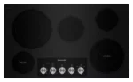 KitchenAid 36″ Electric Cooktops with 5 Elements and Knob Controls - Image 4