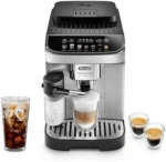 De’Longhi Magnifica Evo Automatic Espresso & Coffee Machine with Auto Milk Frother, Built-in Grinder & Auto-Clean Function – For Latte, Cappuccinos, Americano, Iced Coffee, ECAM29084SB , Silver - Image 2